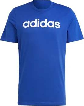 adidas Men's Essentials Single Jersey Linear Embroidered Logo T-Shirt