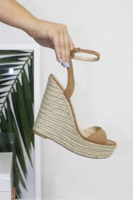 Alyssa B Camel Wedges