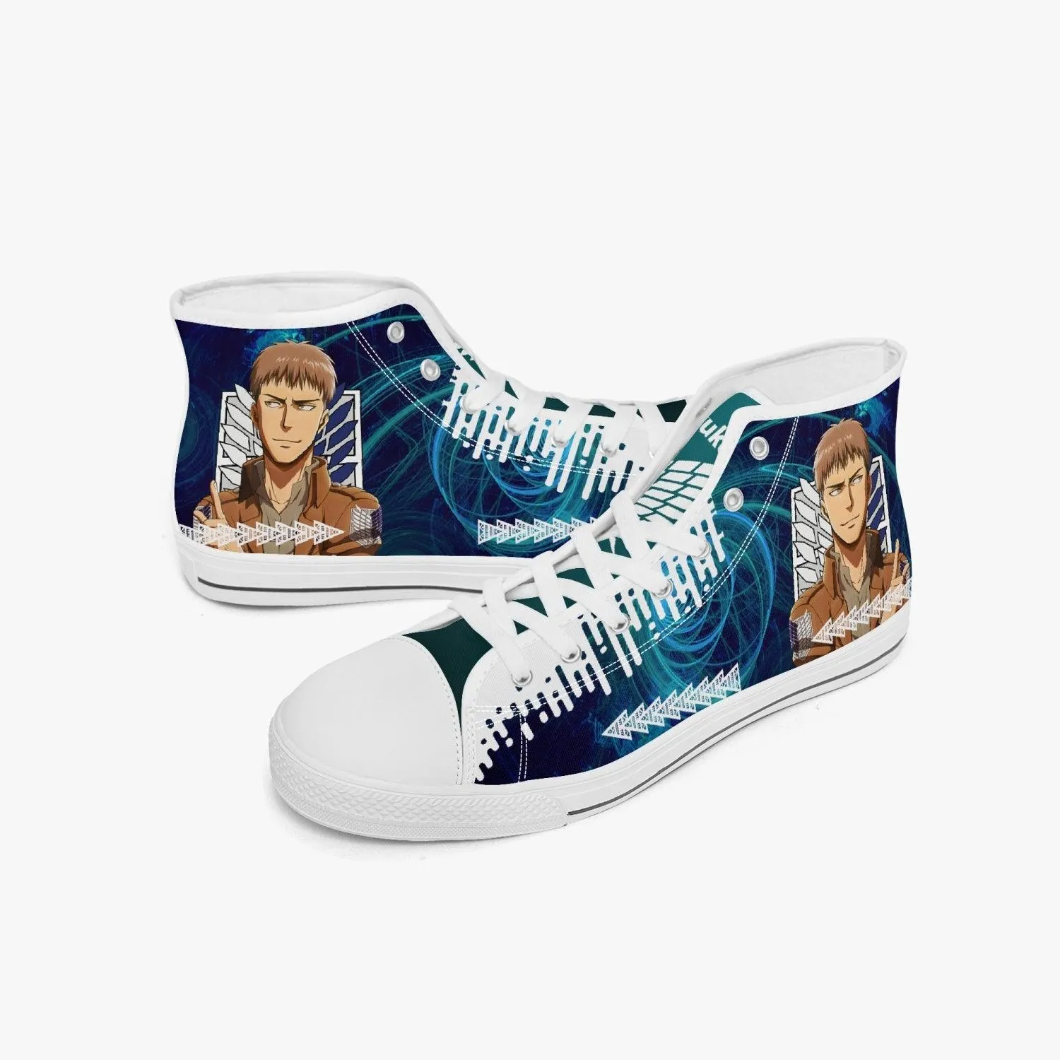 Attack On Titan Jean Kirstein A-Star Mid Anime Shoes