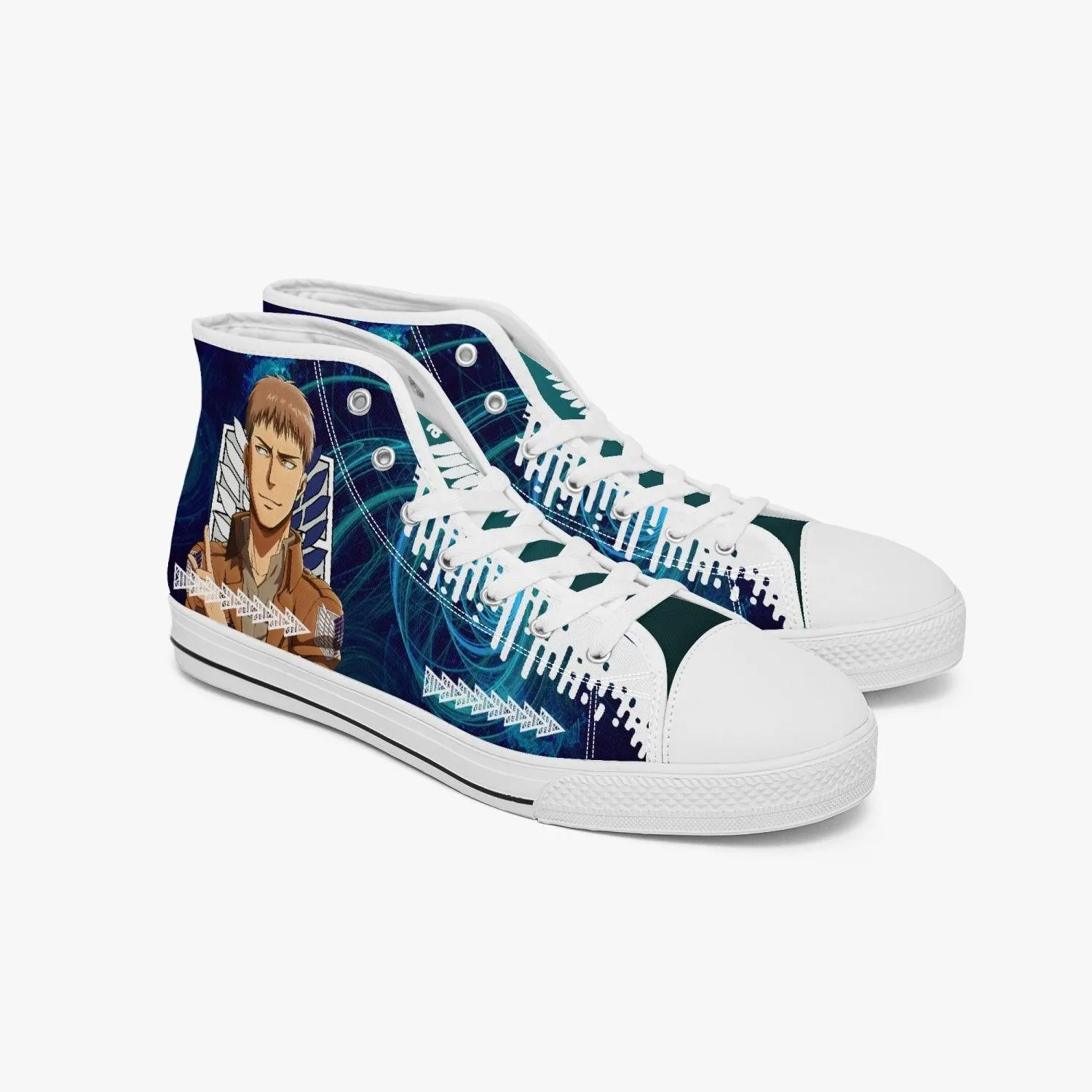 Attack On Titan Jean Kirstein A-Star Mid Anime Shoes