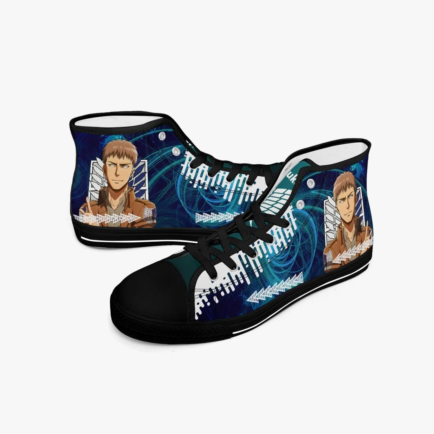Attack On Titan Jean Kirstein A-Star Mid Anime Shoes