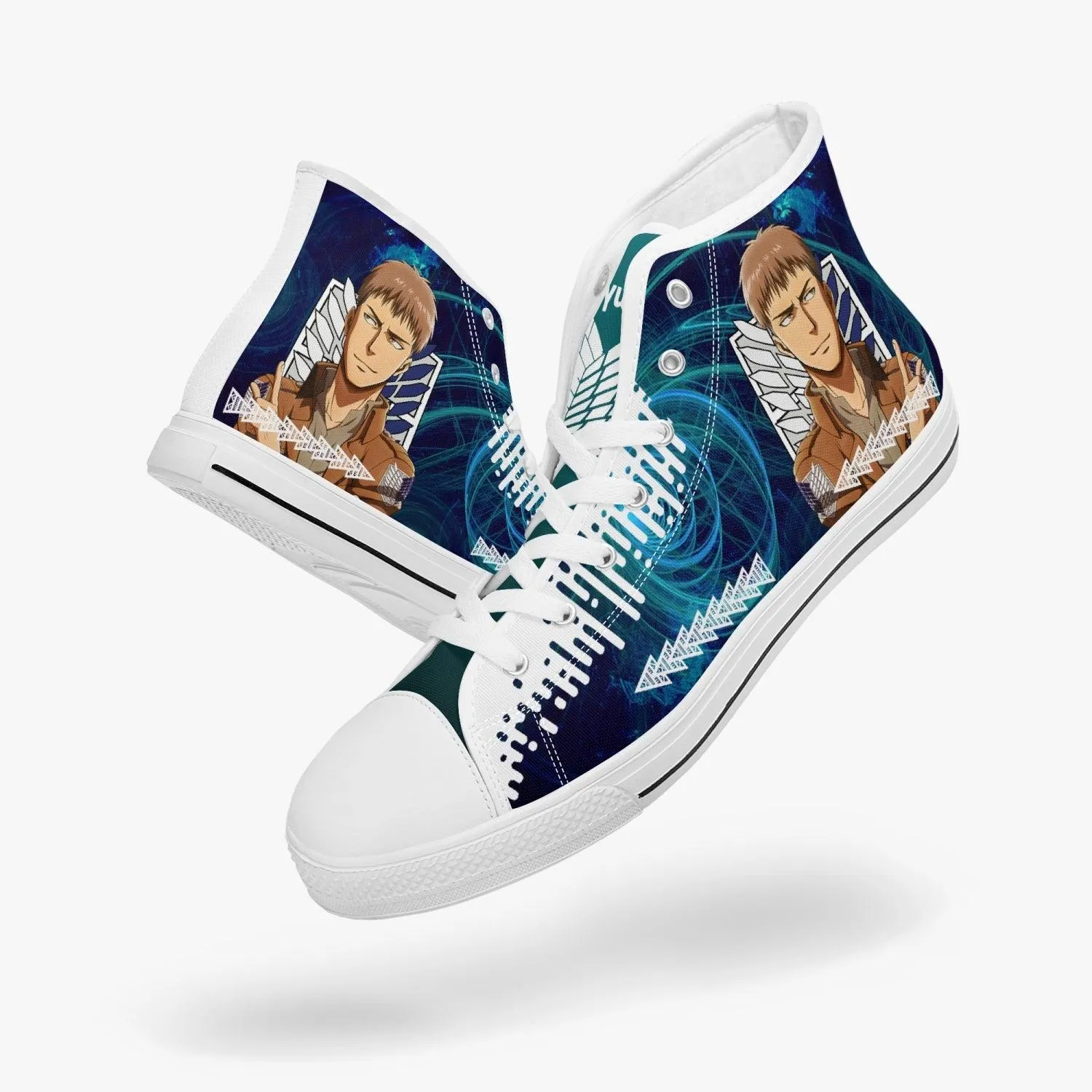 Attack On Titan Jean Kirstein A-Star Mid Anime Shoes