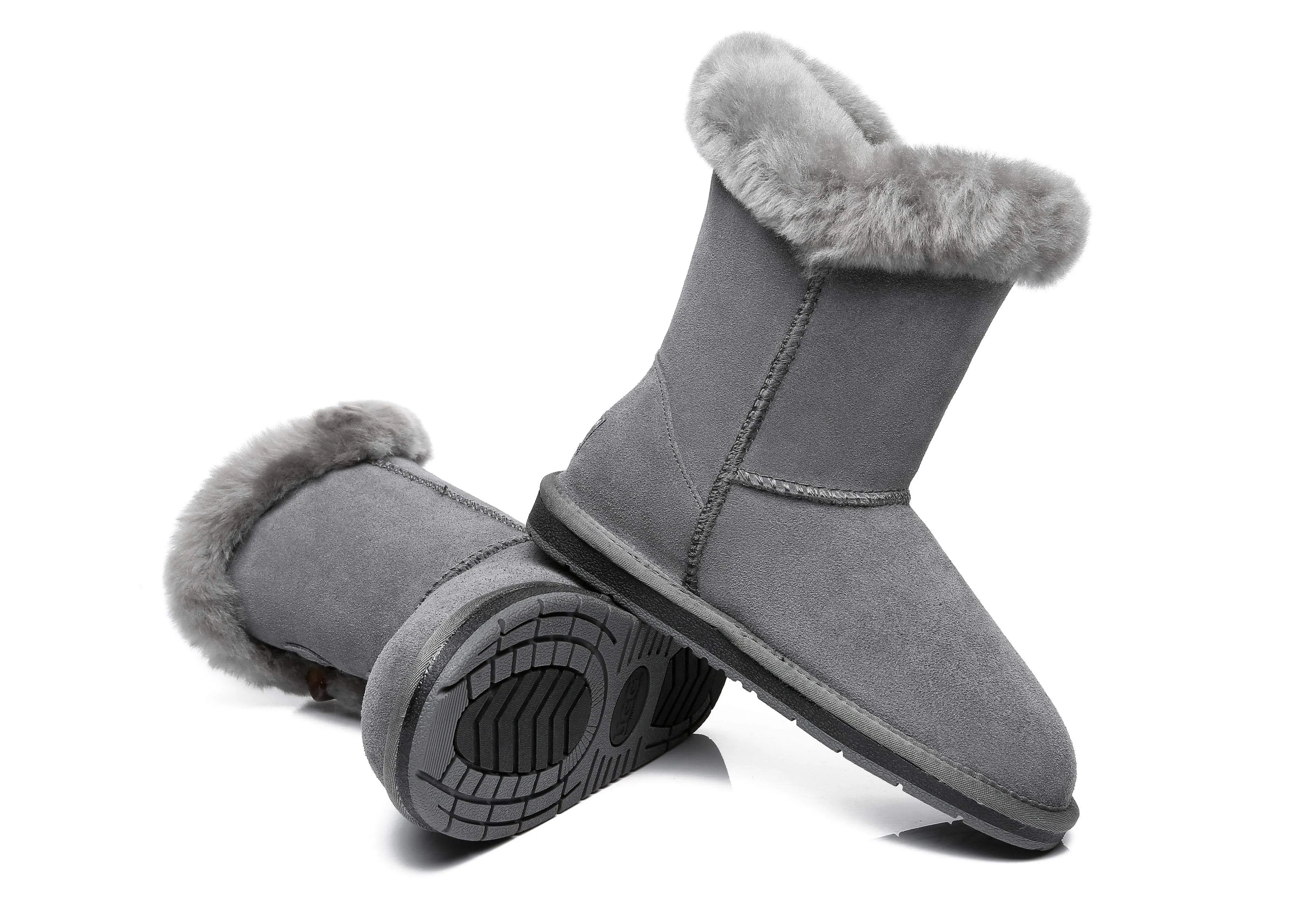 Australian Shepherd® UGG Women Talia Short Boots Double Horn Toggle Closure
