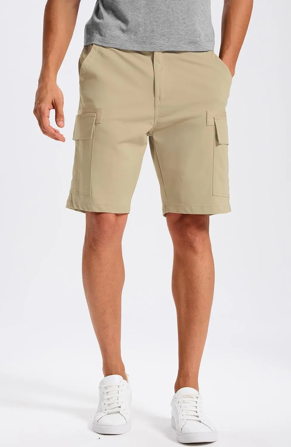 Cargo Shorts for Men ?C Mens Shorts Men Casual with 6 Pockets Summer Lightweight Outdoor Hiking Work Golf
