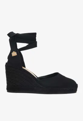 Carina 90 Canvas Wedge Espadrilles