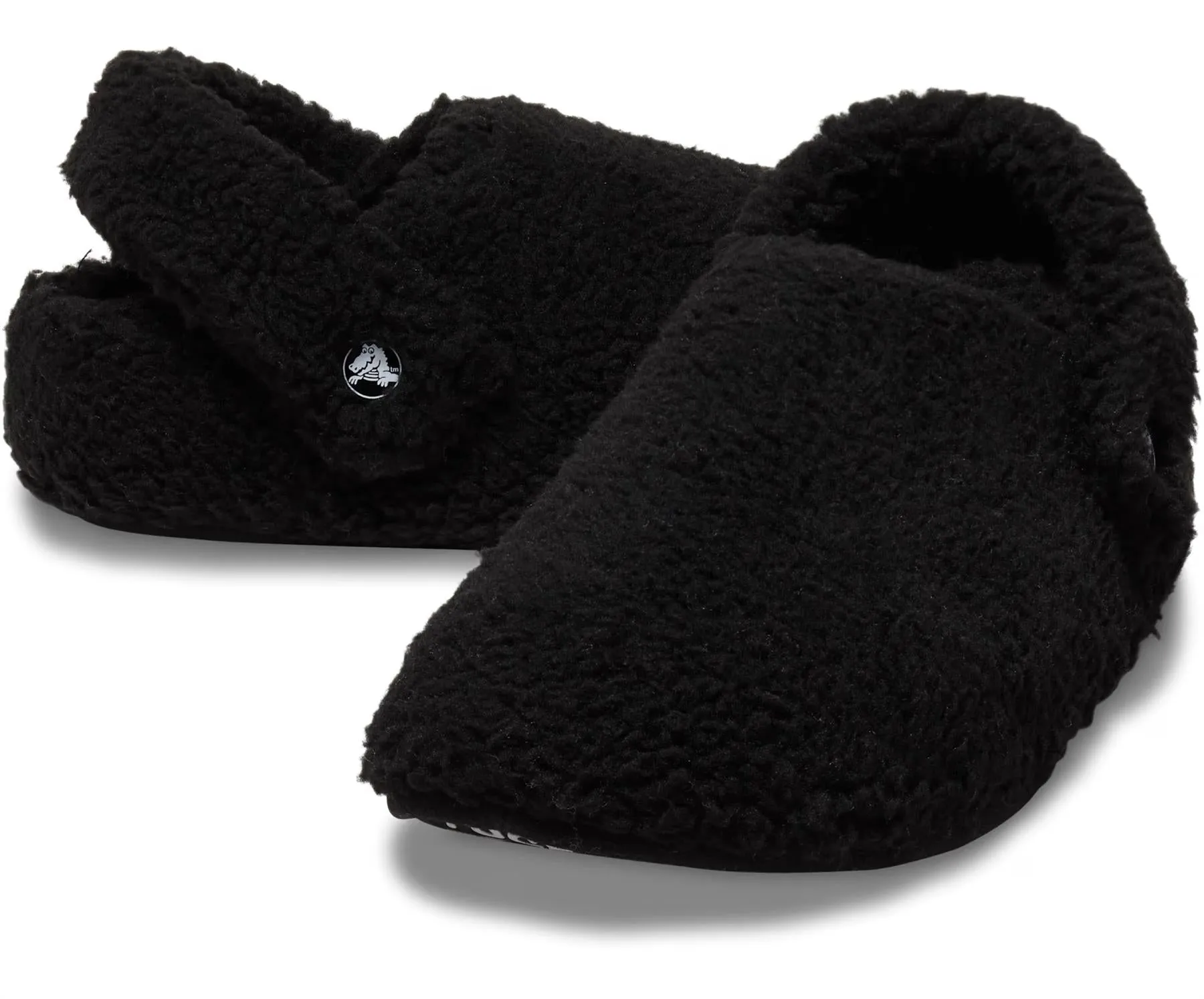 Crocs Classic Cozzzy Women's Black Slippers