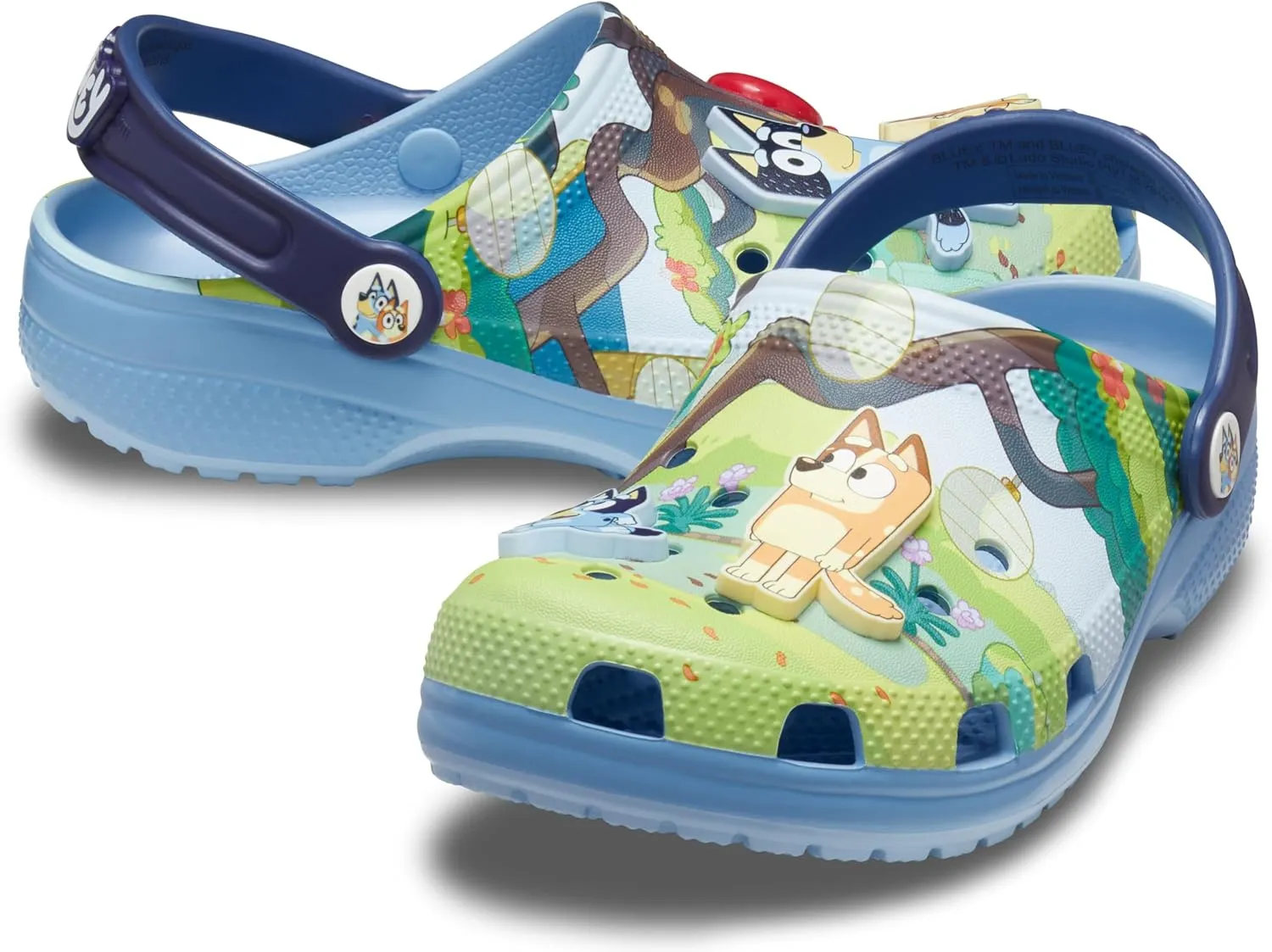 Crocs Unisex-Child Bluey Classic Clogs (Toddler/Little/Big Kid)