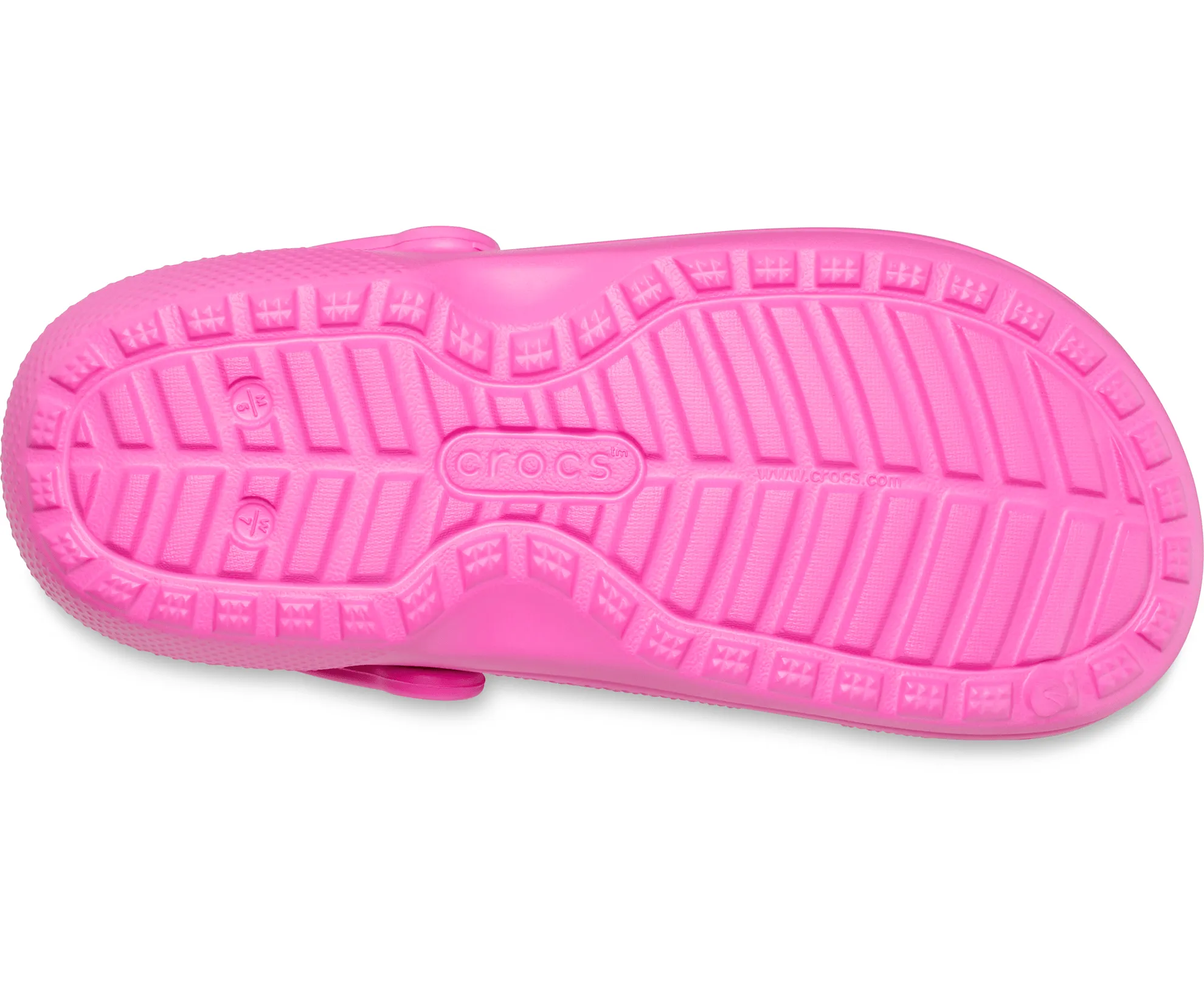 Crocs Unisex Classic Lined Clog - Electric Pink
