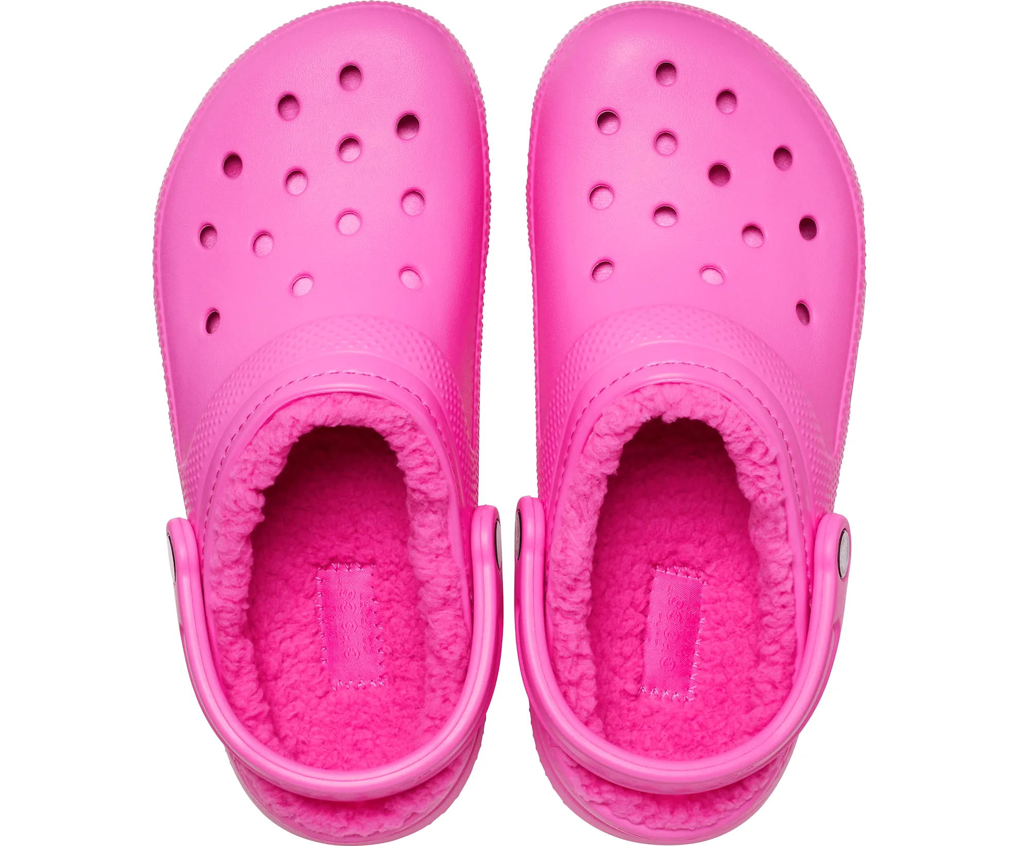 Crocs Unisex Classic Lined Clog - Electric Pink
