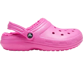 Crocs Unisex Classic Lined Clog - Electric Pink