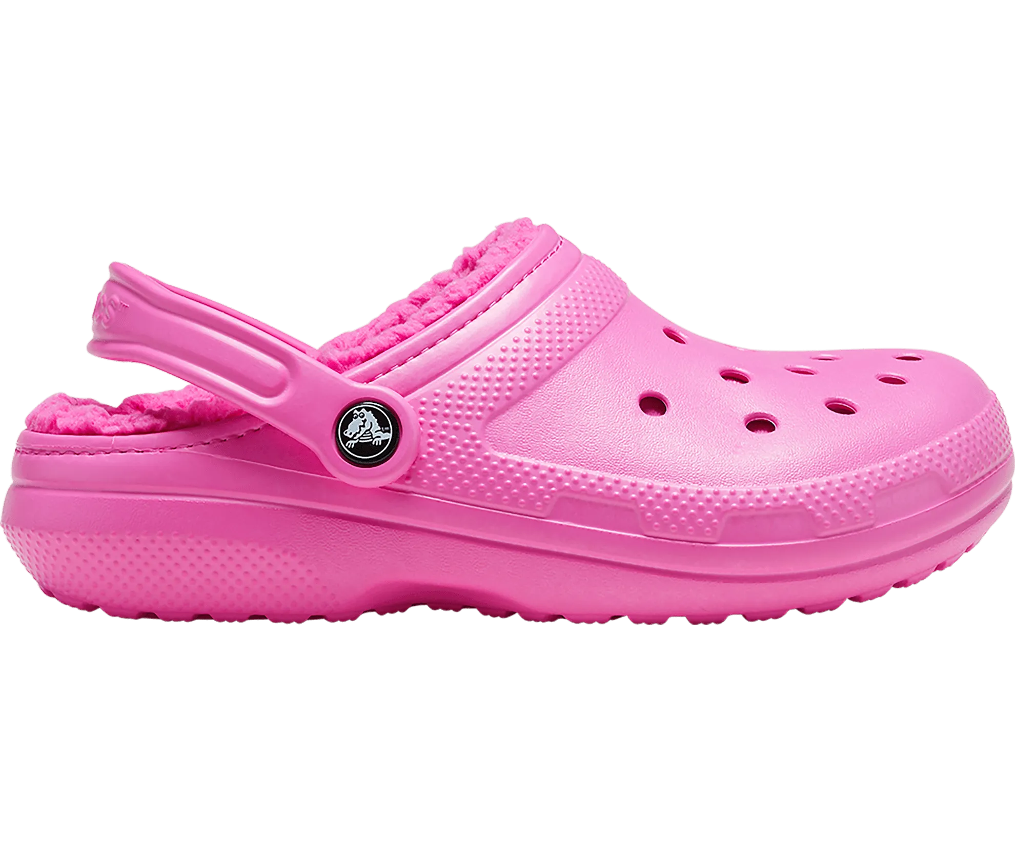 Crocs Unisex Classic Lined Clog - Electric Pink
