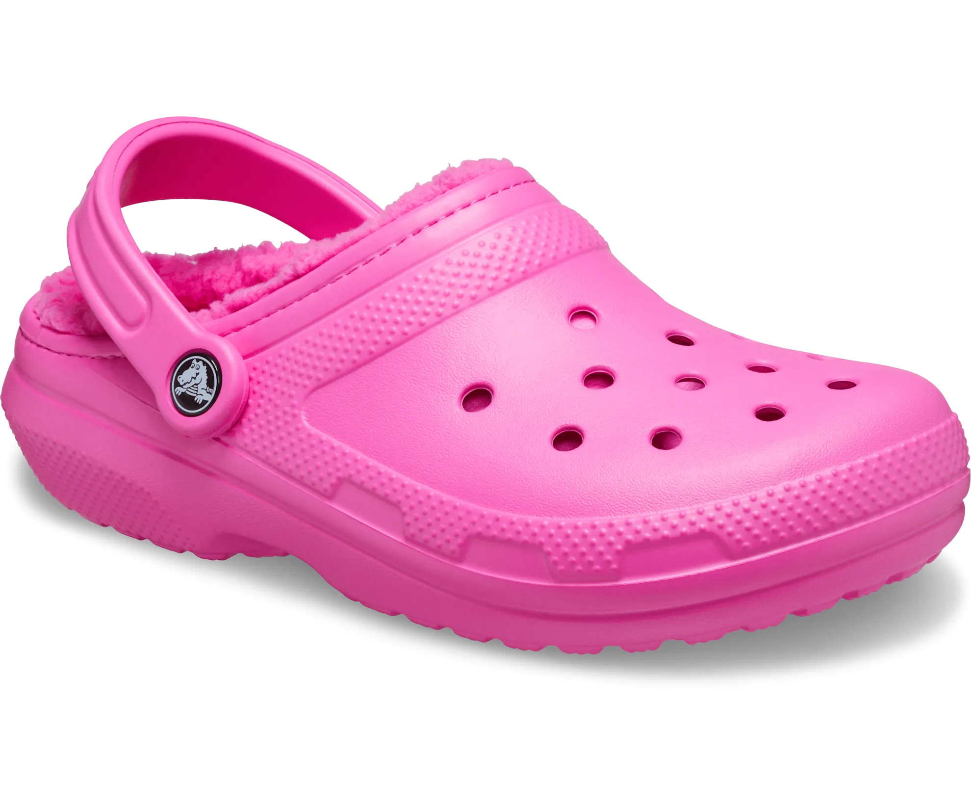 Crocs Unisex Classic Lined Clog - Electric Pink