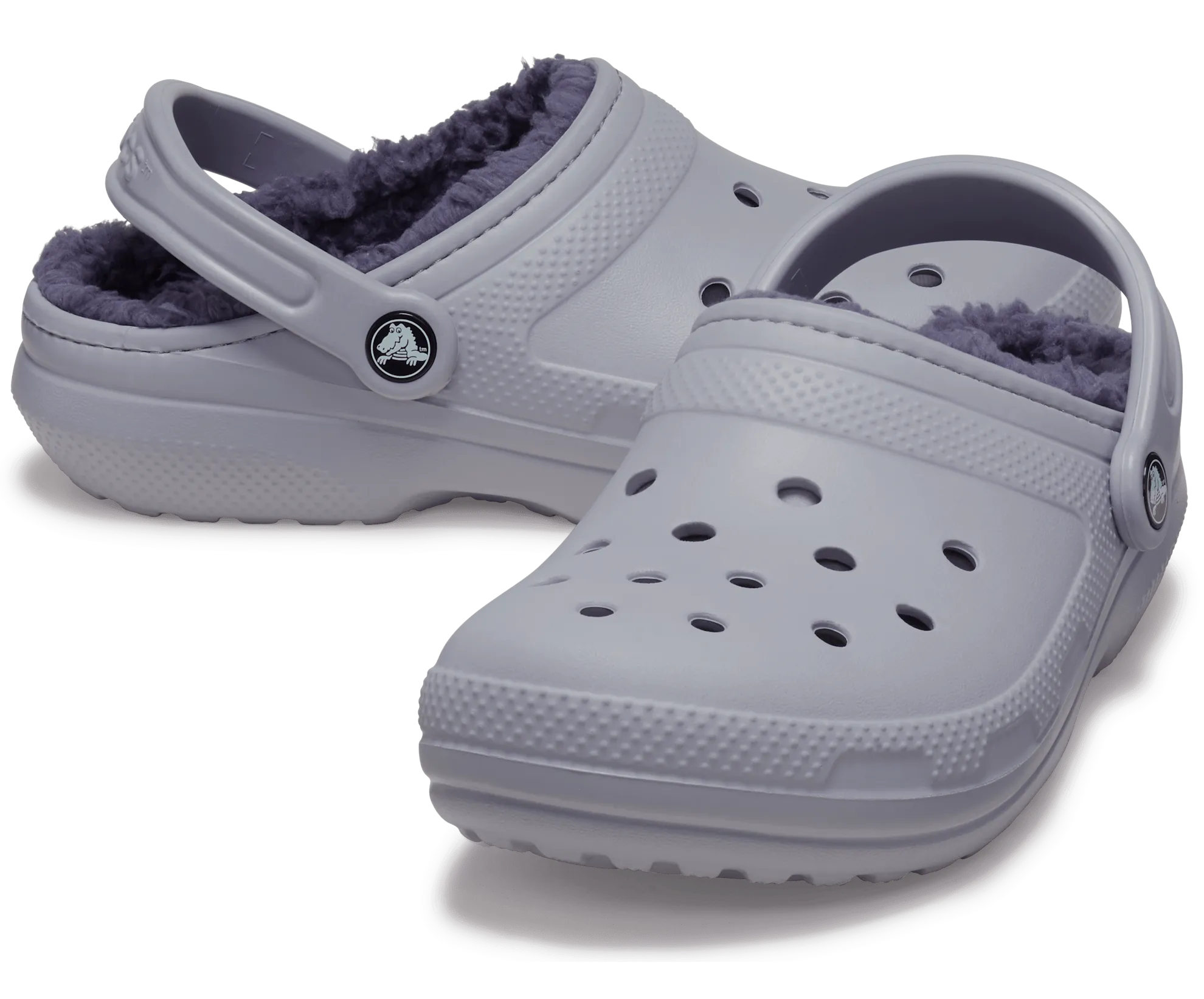 Crocs Unisex Classic Lined Clog - Mauve Mist