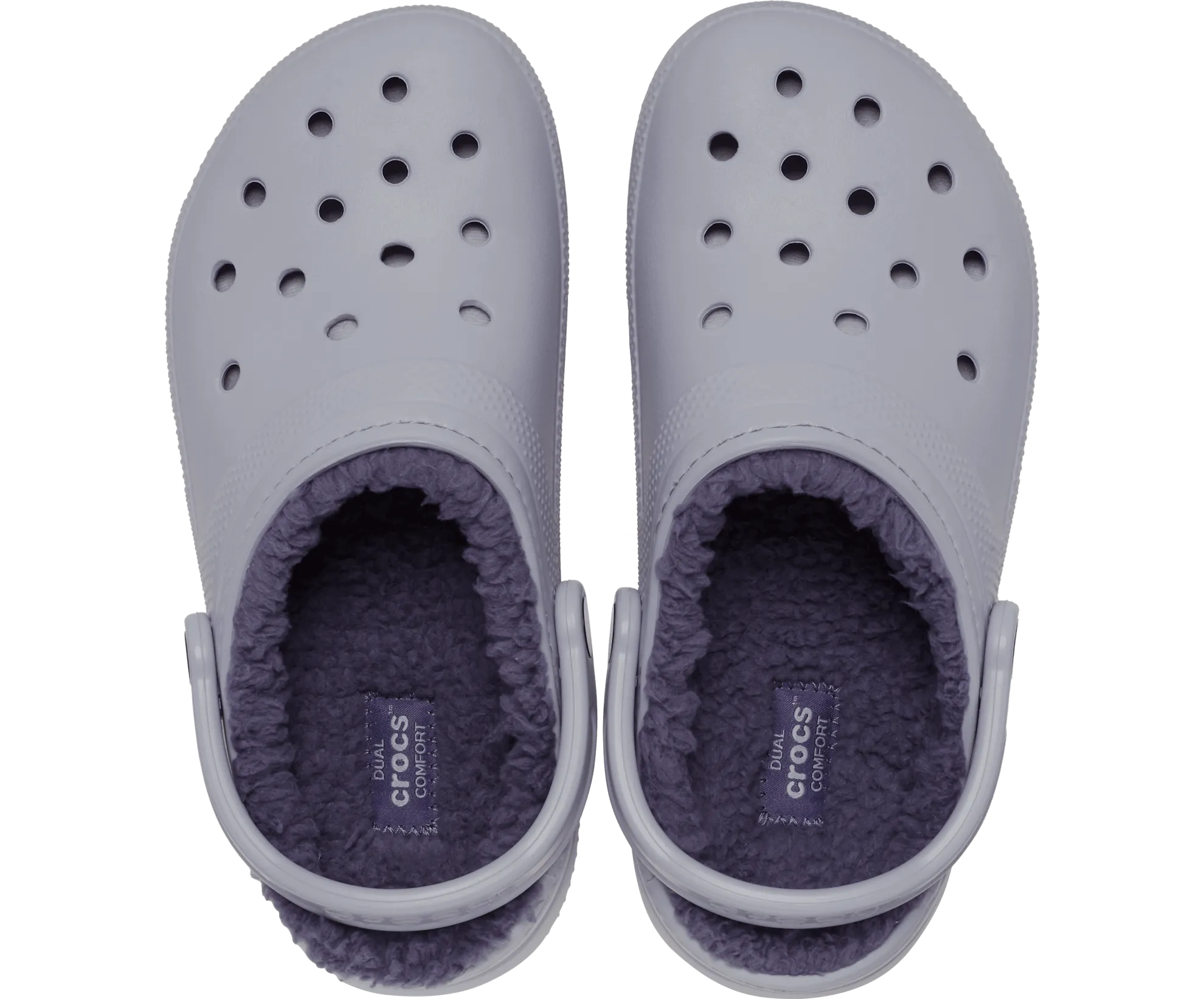 Crocs Unisex Classic Lined Clog - Mauve Mist
