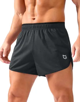 G Gradual Running Shorts for Men 3.5 inch Lightweight Breathable Gym Shorts with Brief Liner Athletic Training Workout Sport