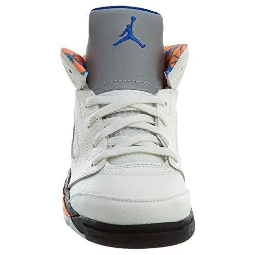 Jordan Retro 5"International Flight Sail/Racer Blue-Cone-Black (Toddler) (7 M US Toddler)