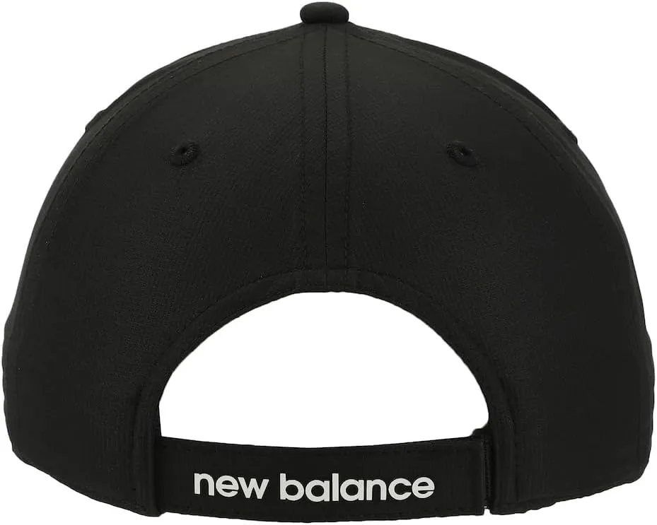 New Balance Adult Unisex 6 Panel Lightweight Adustable Performance Workout Gym Running Hat
