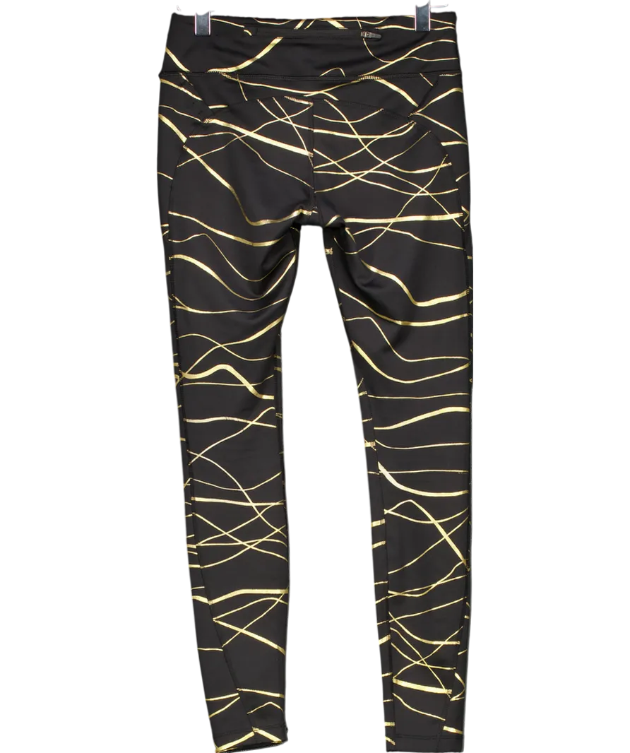 Nike Black Icon Clash Mid-rise Leggings UK S