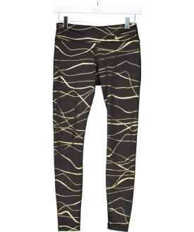 Nike Black Icon Clash Mid-rise Leggings UK S