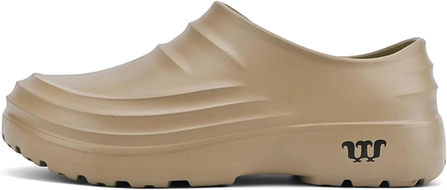 Non Slip Work Shoes for Women Men, Waterproof Slip Resistant Chef Clogs Shoes for Unisex-Adult, Ideal for Kitchen Garden Beach