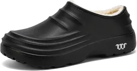 Non Slip Work Shoes for Women Men, Waterproof Slip Resistant Chef Clogs Shoes for Unisex-Adult, Ideal for Kitchen Garden Beach