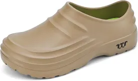 Non Slip Work Shoes for Women Men, Waterproof Slip Resistant Chef Clogs Shoes for Unisex-Adult, Ideal for Kitchen Garden Beach