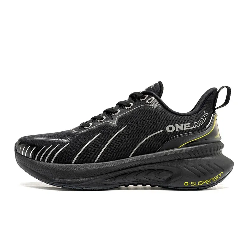 ONEMIX New Cushioning Running Shoes For Men Suitable Heavy Runners Lace Up Sports Women Non-slip Outdoor Athletic Male Sneakers