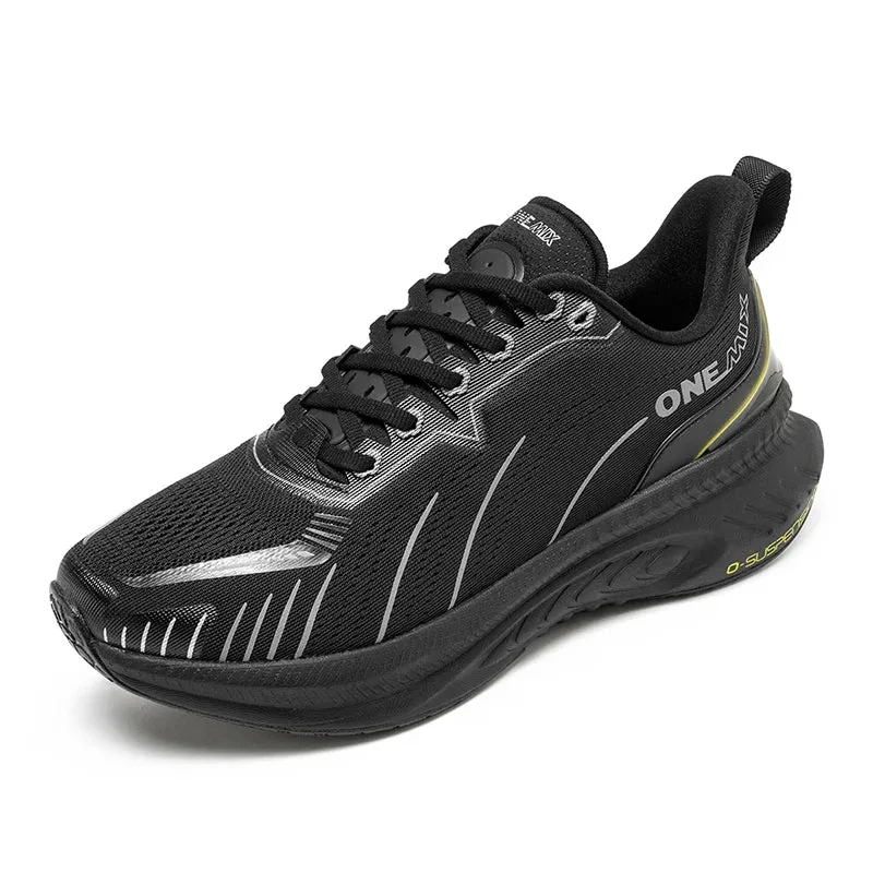 ONEMIX New Cushioning Running Shoes For Men Suitable Heavy Runners Lace Up Sports Women Non-slip Outdoor Athletic Male Sneakers