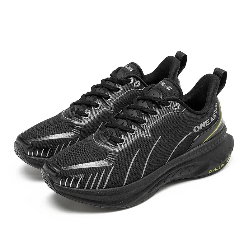 ONEMIX New Cushioning Running Shoes For Men Suitable Heavy Runners Lace Up Sports Women Non-slip Outdoor Athletic Male Sneakers