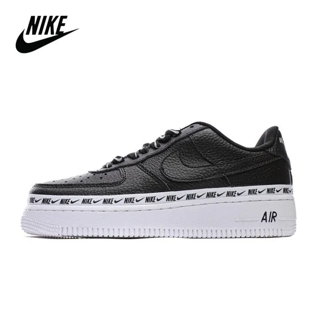Original Authentic AIR FORCE 1 GORE TEX Men Skateboard Shoes Outdoor Black white Fashion Sports Shoes Breathable