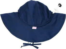 RuffleButts? Baby/Toddler Girls Baby/Toddler Sun Hat with UPF 50  Sun Protection and Floppy Wide Brim