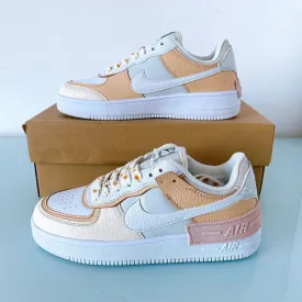 SCHNIKE-air force 1 shadow AF1 Original women Skateboard Shoes Outdoor Red yellow Fashion Sports Sneakers Eur 36-40