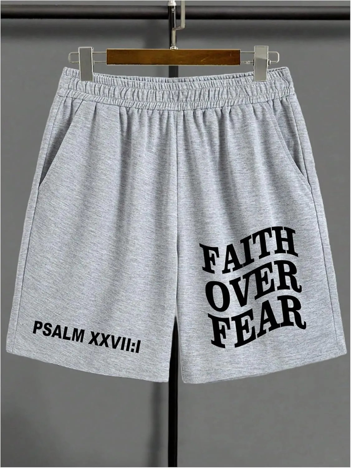SOLY HUX Men's Graphic Shorts High Waist Elastic Casual Workout Athletic Gym Summer y2k Shorts