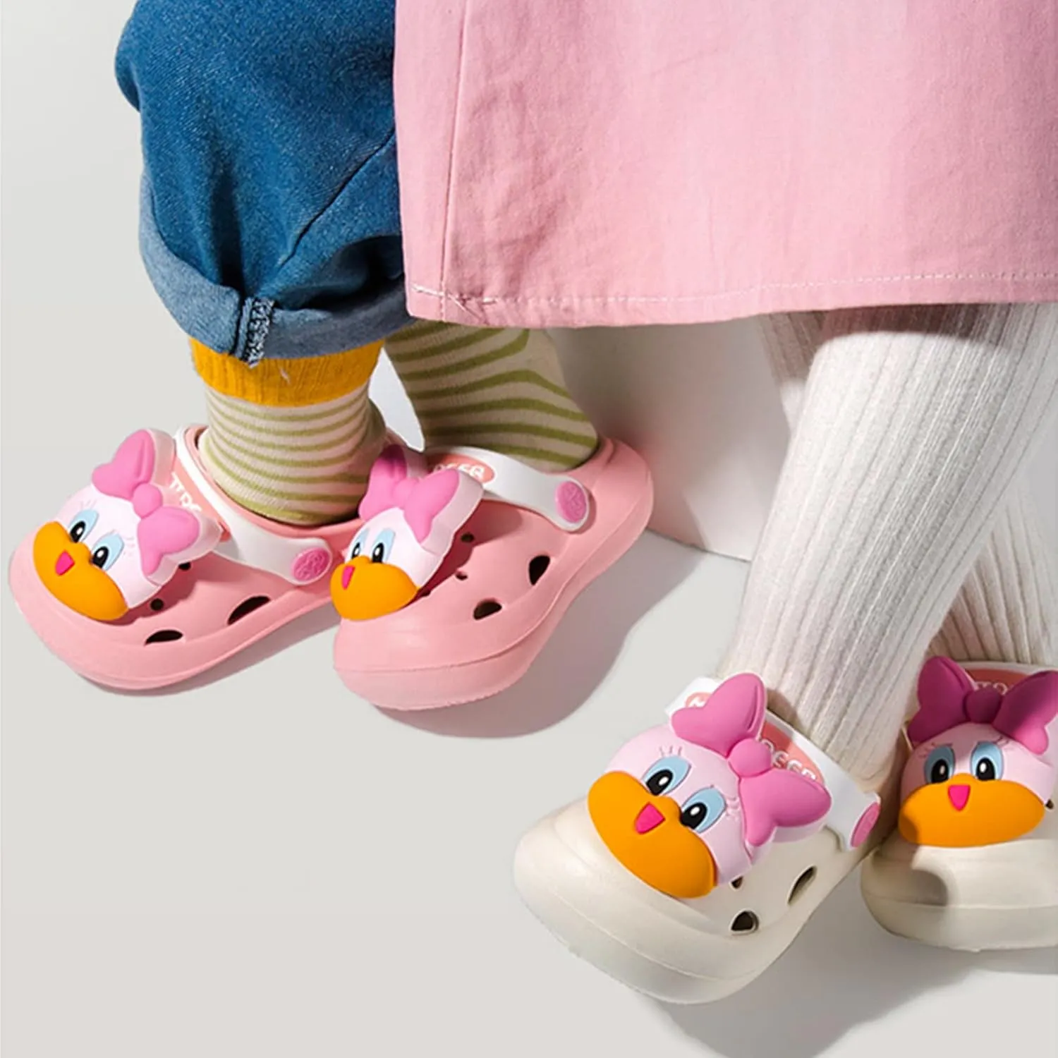 Toddler Girls Garden Clogs Kids Cartoon Beach Slide Sandals(Toddler/Little Kids)