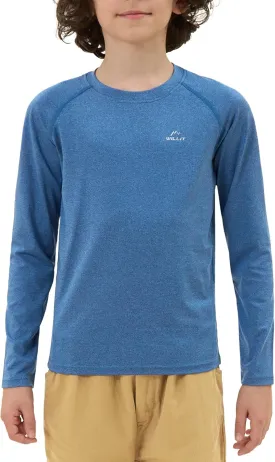 Willit Boy's UPF 50  Sun Protection Shirt Long Sleeve Rash Guard Swim Shirts Youth SPF Fishing Quick Dry Shirt