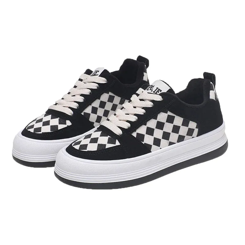 Women's Luxury Brand PU Warm Lady Designer Breathable Sneakers